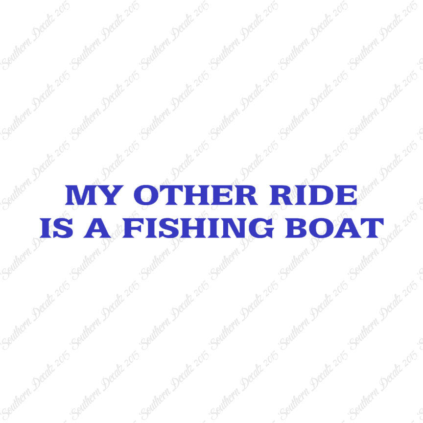 Other Ride Fishing Boat