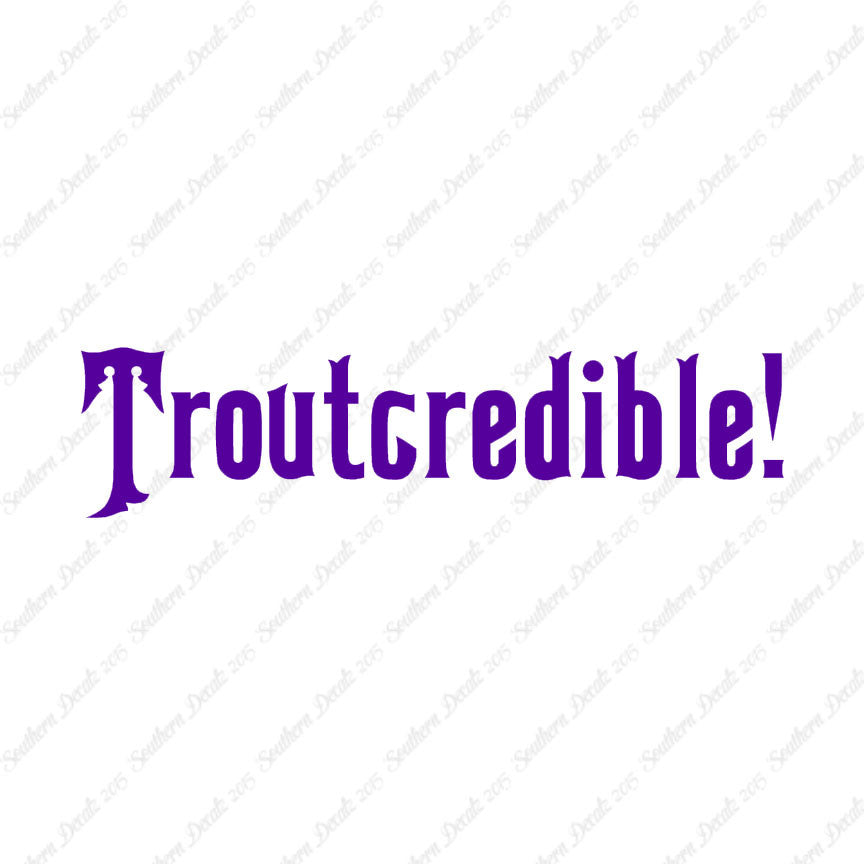 Trout credible Fishing