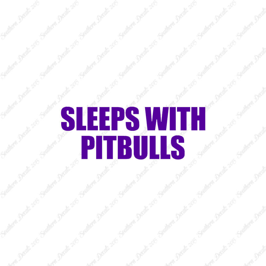 Sleeps With Pitbulls