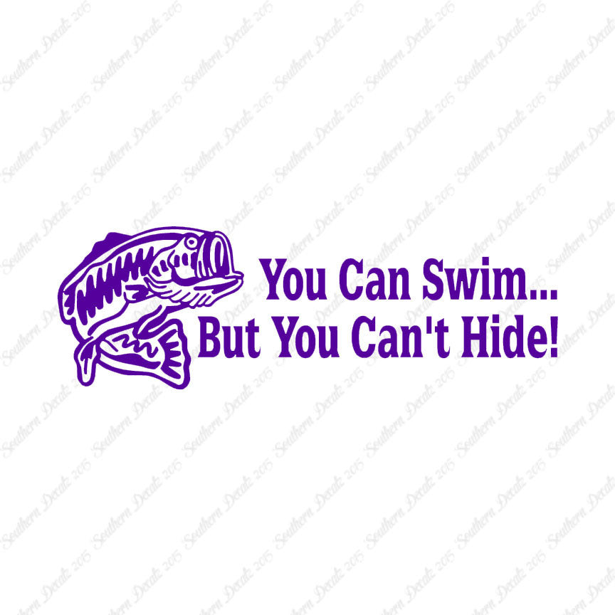 You Can Swim You Can't Hide