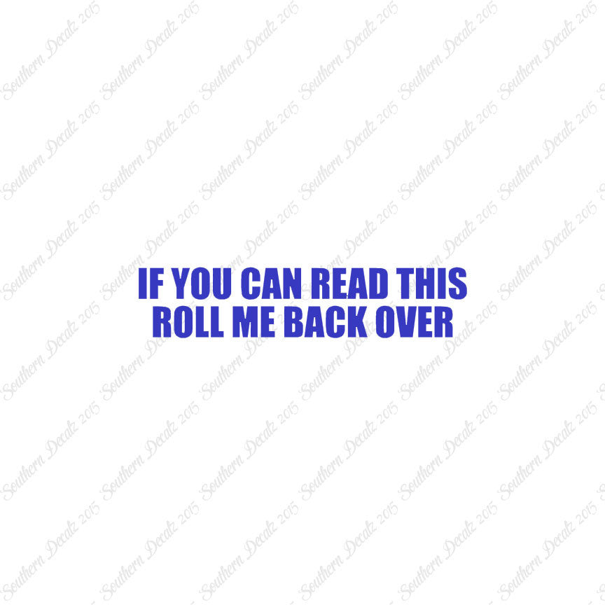 Read This Roll Back Over