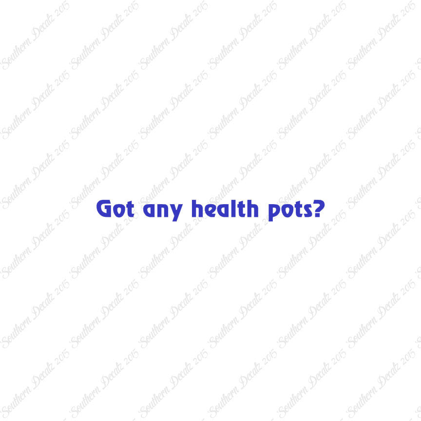 Got Any Health Pots