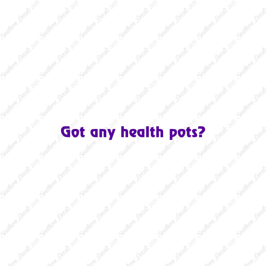 Got Any Health Pots