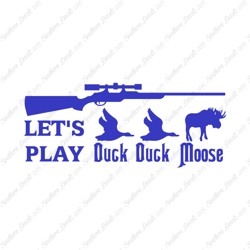 Let's Play Duck Duck Moose