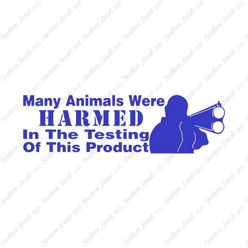 Many Animals Harmed Shotgun Hunting