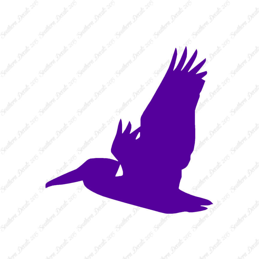 Flying Pelican Bird