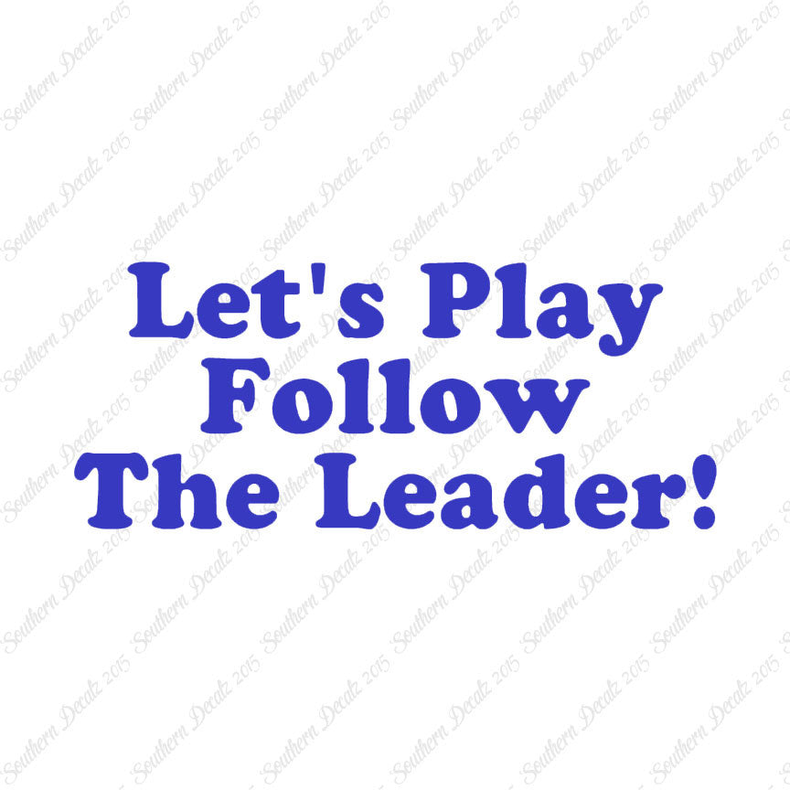 Follow The Leader