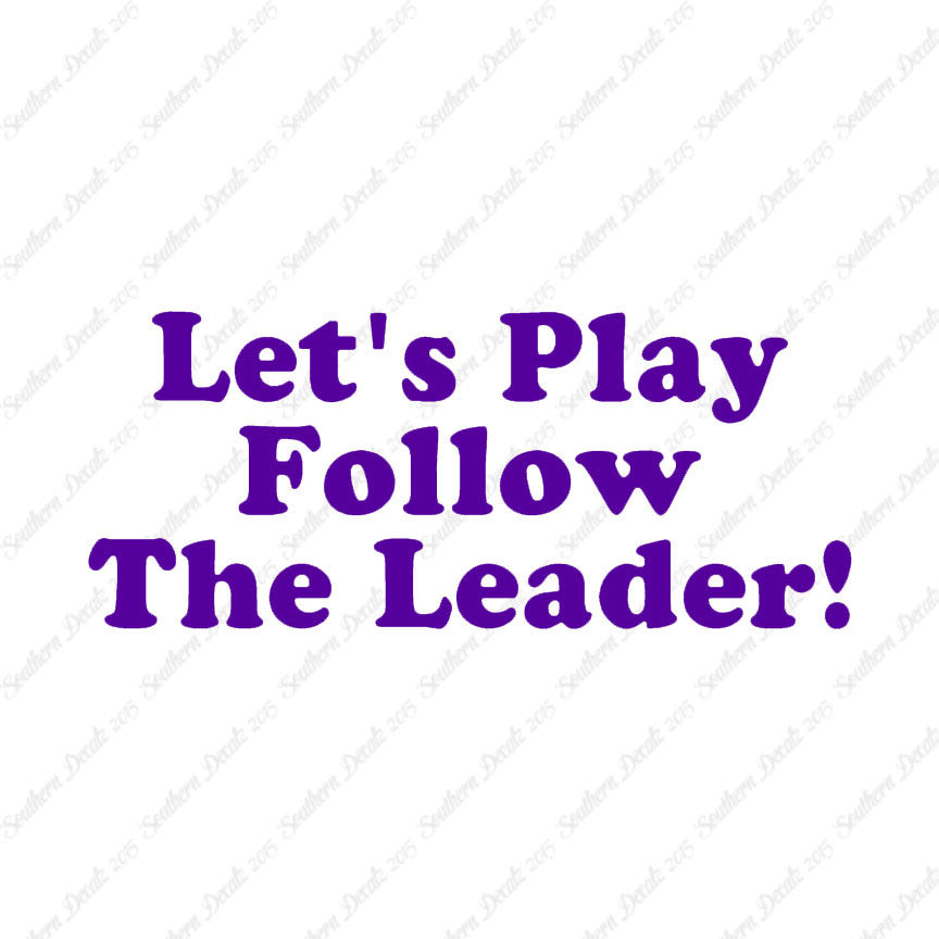 Follow The Leader