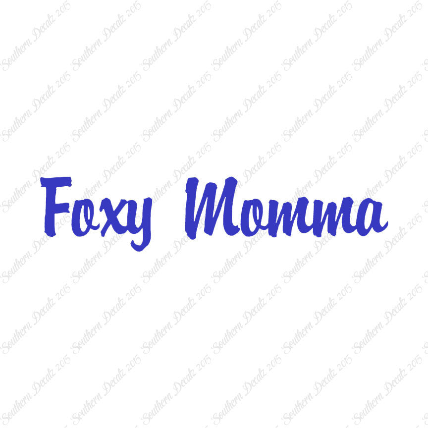 Foxy Momma