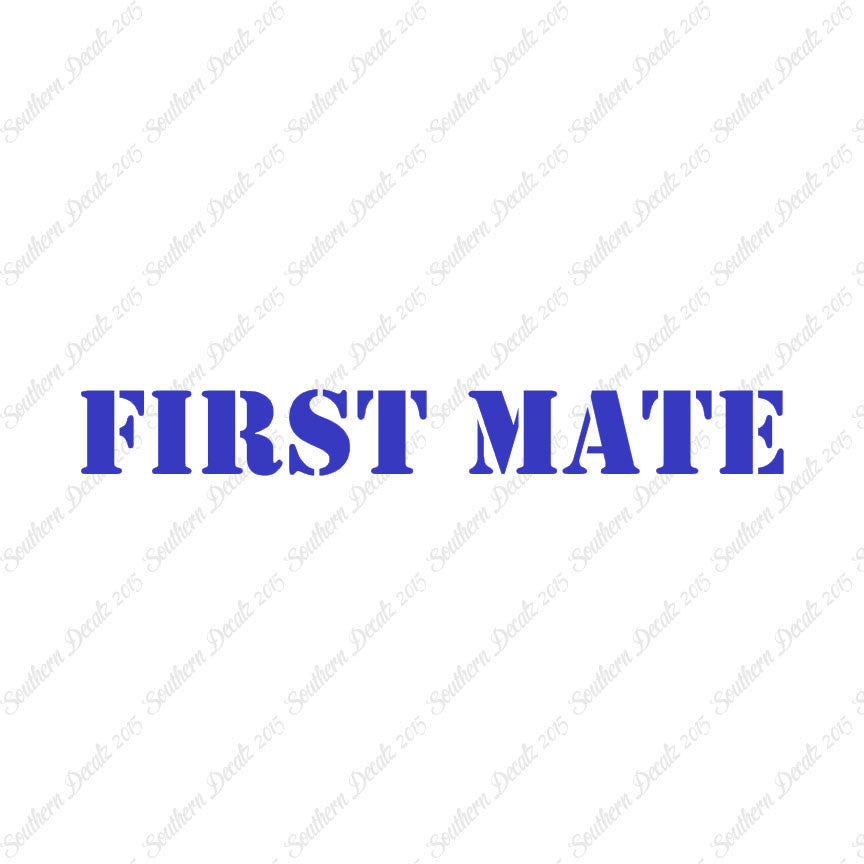 First Mate
