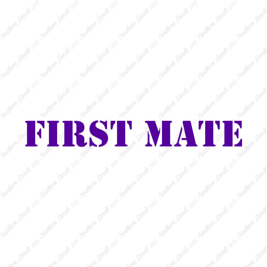 First Mate