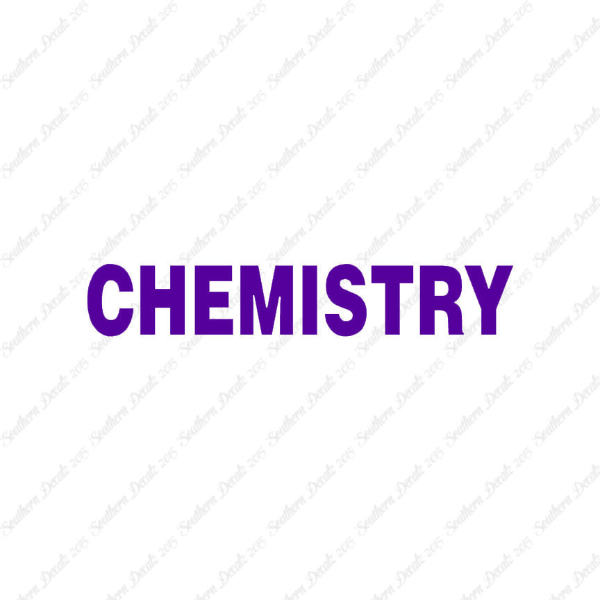 Chemistry Class Subject