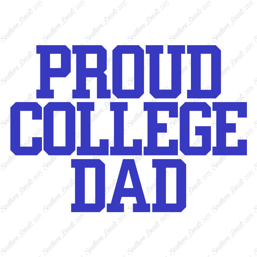 Proud College Dad