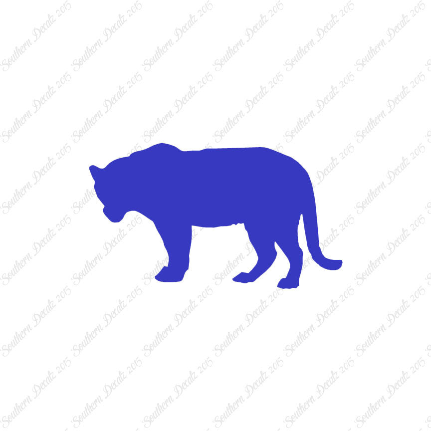 Big Cat Tiger Panther Silhouette