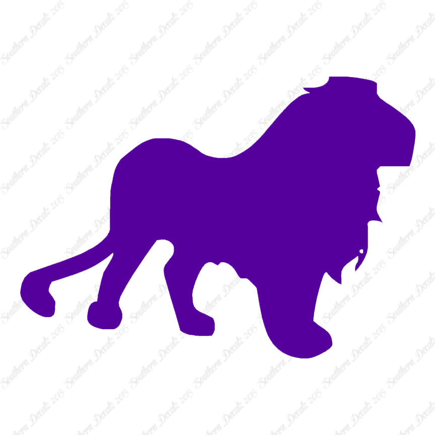 Lion Big Cat Silhouette
