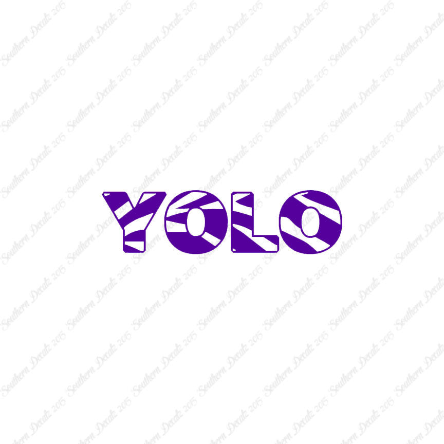 Yolo Zebra Font