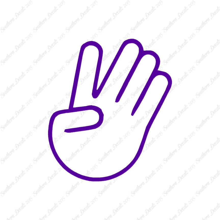 The Show Stopper Hand Symbol