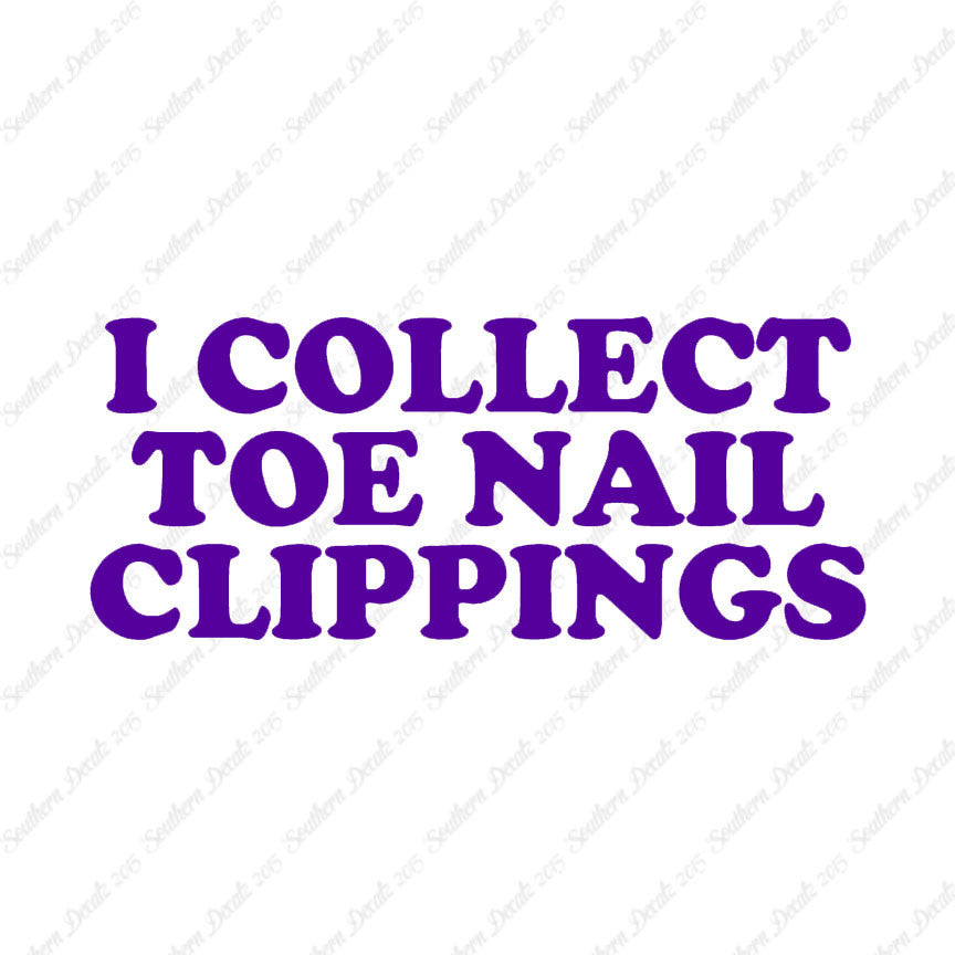 Collect Toenail Clippings