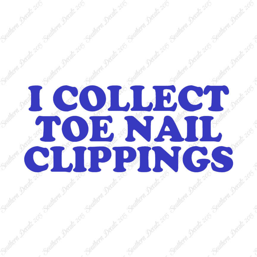 Collect Toenail Clippings