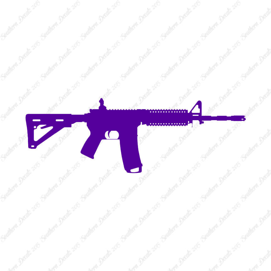 Ar-15 Assault Rifle Gun