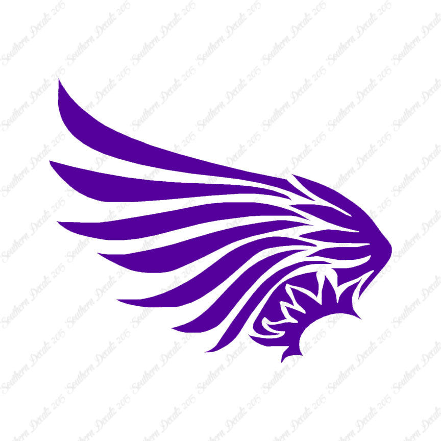 Tribal Angel Bird Wing Art