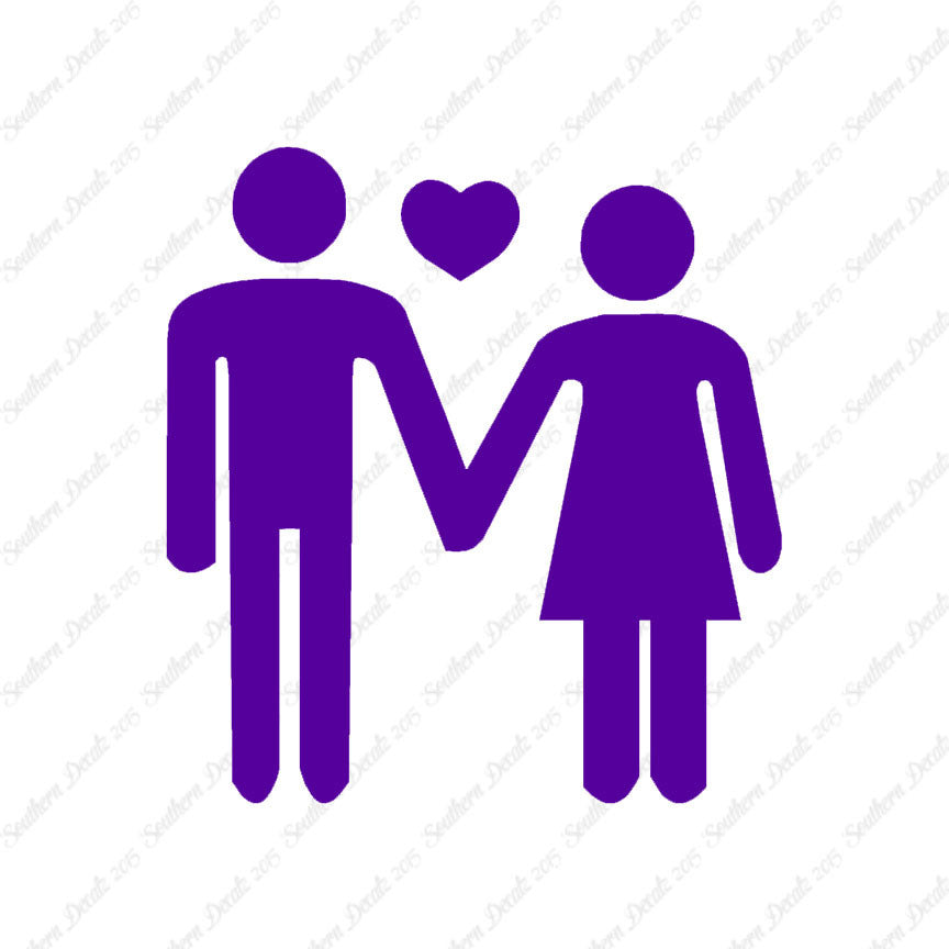 Stick Figure Couple
