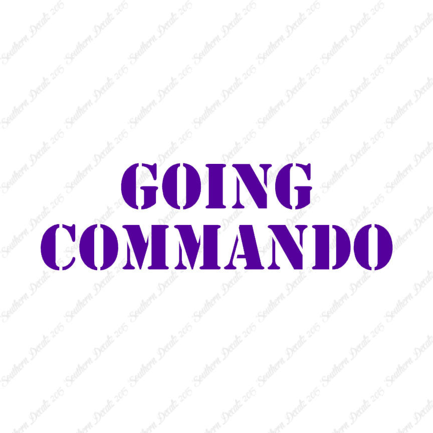 Going Commando