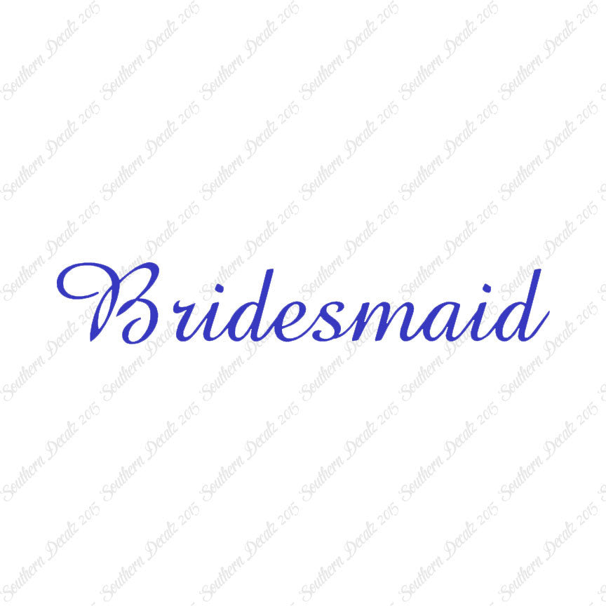 Bridesmaid