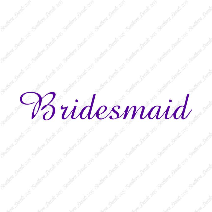 Bridesmaid