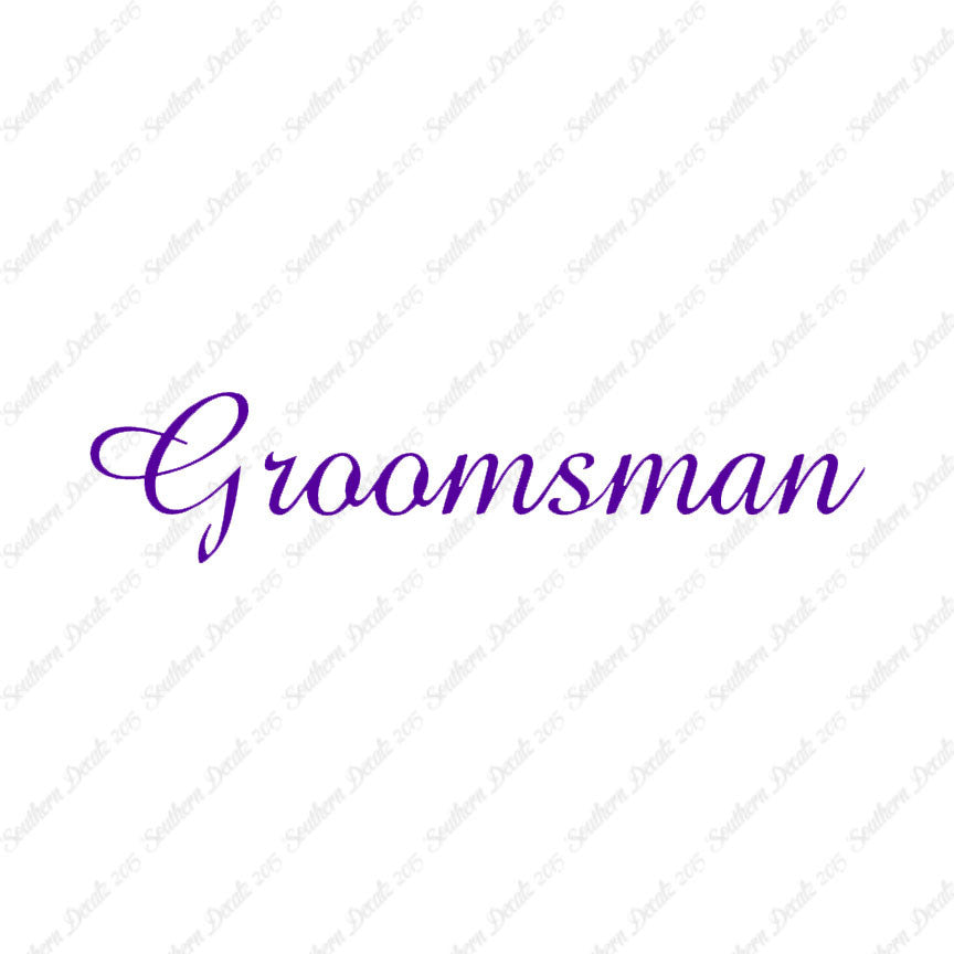 Groomsman