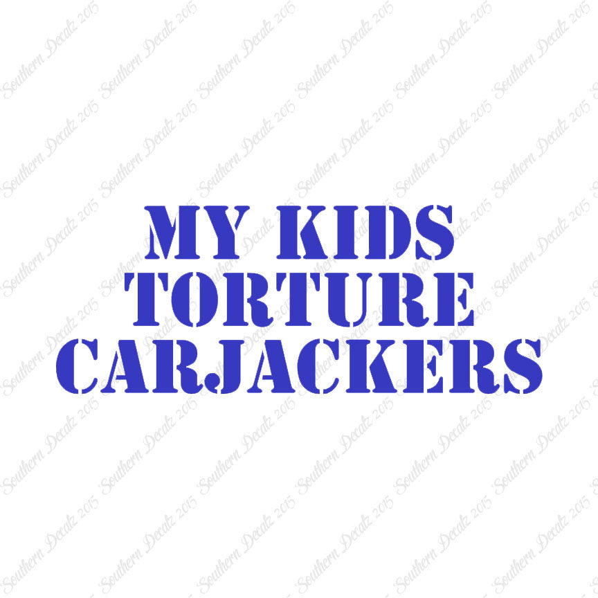 My Kids Torture Carjackers