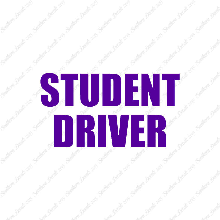 Student Driver