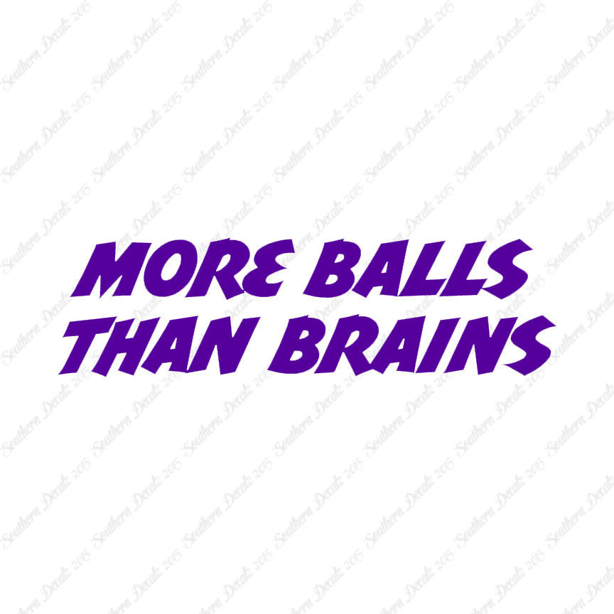More Balls Than Brains