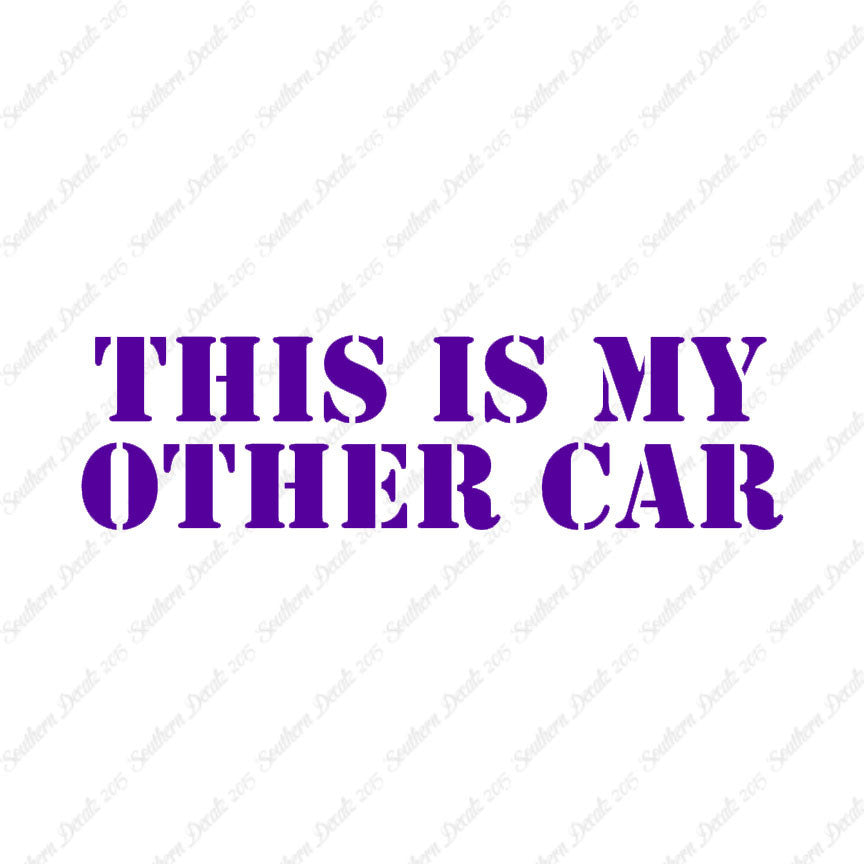 This Is My Other Car