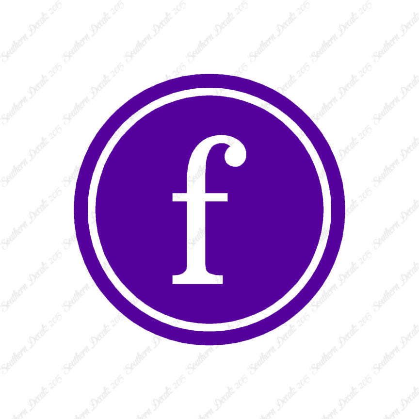 Typewriter Font F Initial