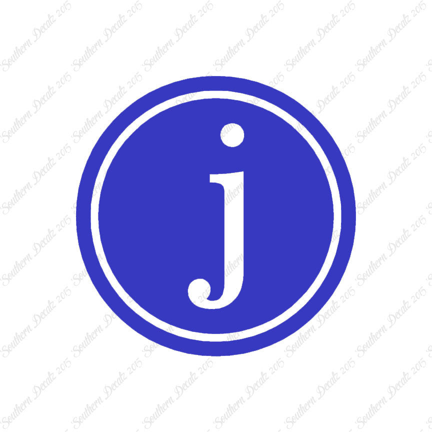 Typewriter Font J Initial