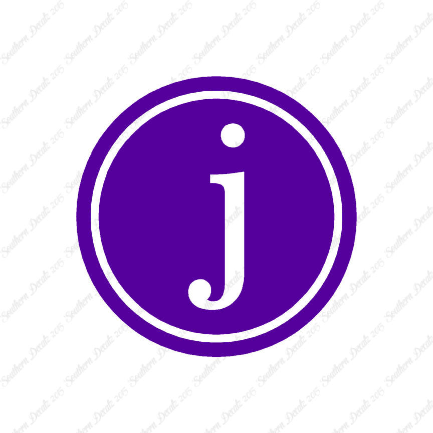 Typewriter Font J Initial