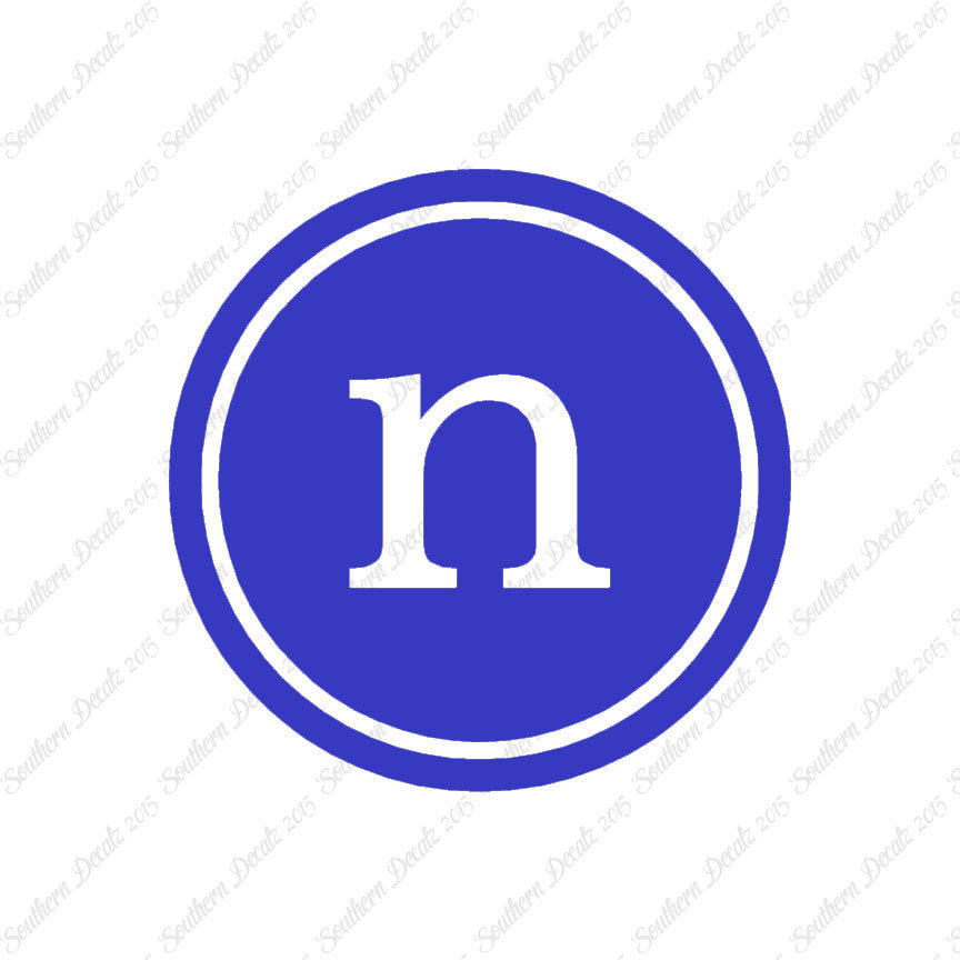 Typewriter Font N Initial