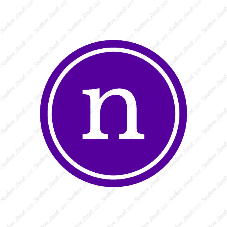 Typewriter Font N Initial