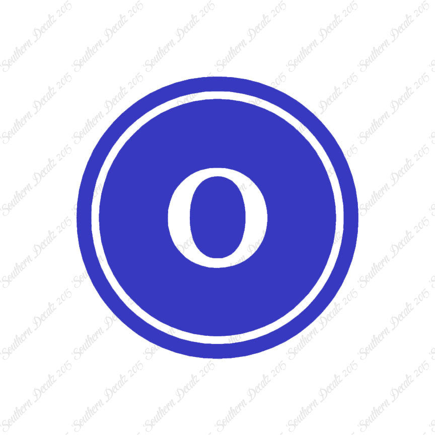 Typewriter Font O Initial