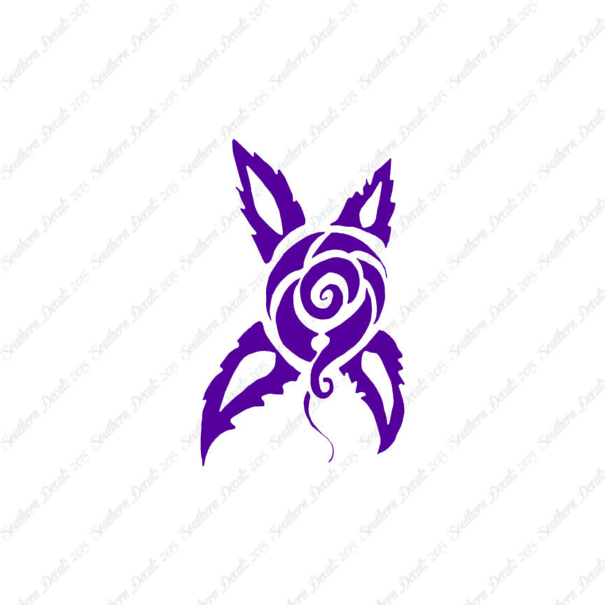 Tribal Rose Art Flower