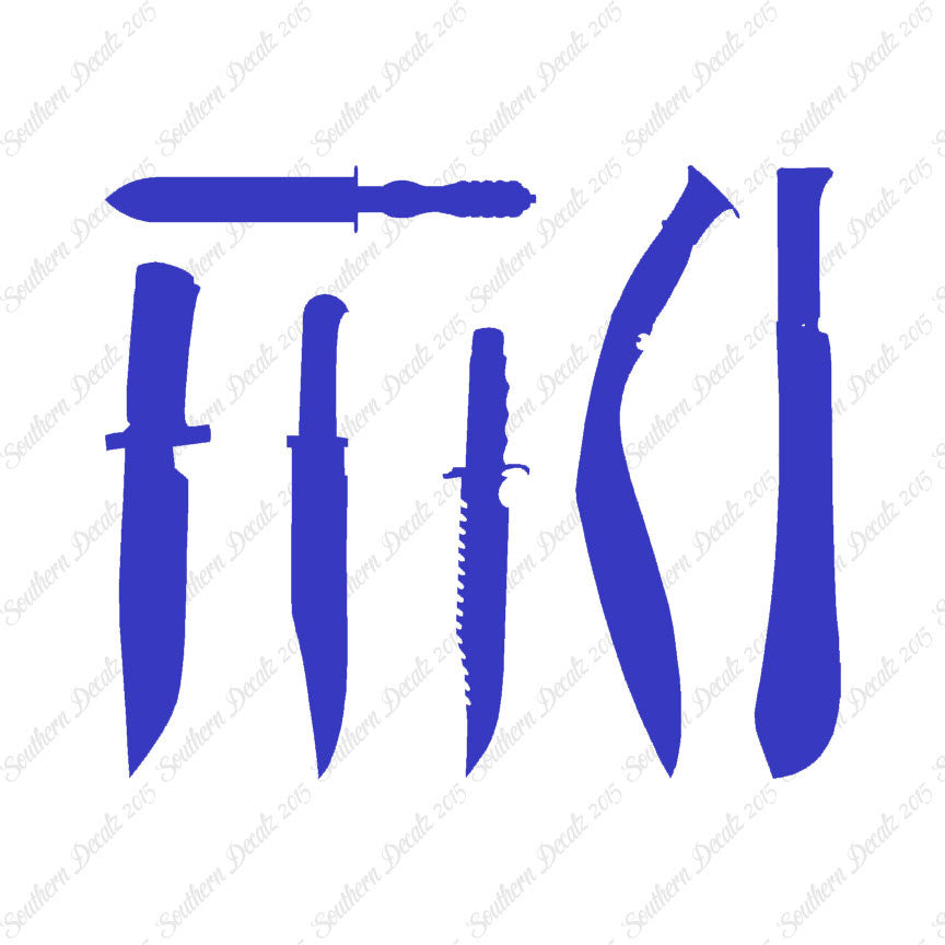 Set Of Knives Daggers