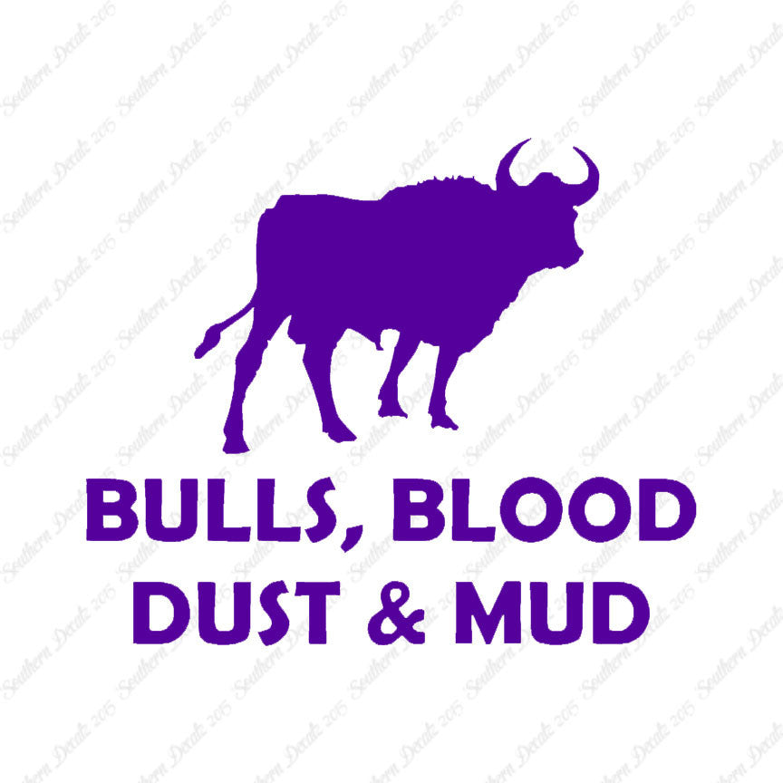 Bull Blood Dust Mud Rodeo