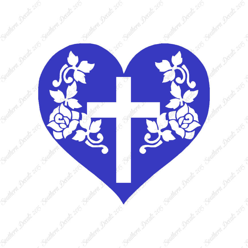 Cross Heart Roses