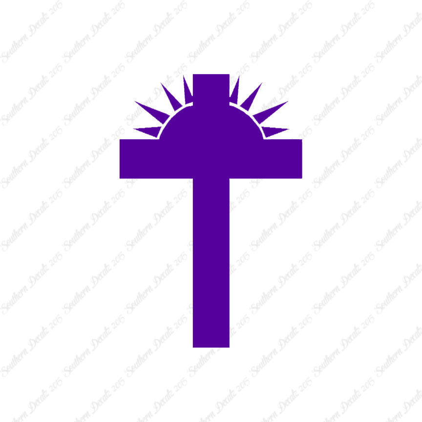 Cross With Sunrise Religion