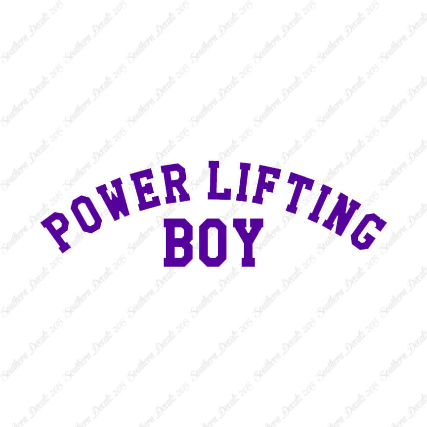 Powerlifting Boy