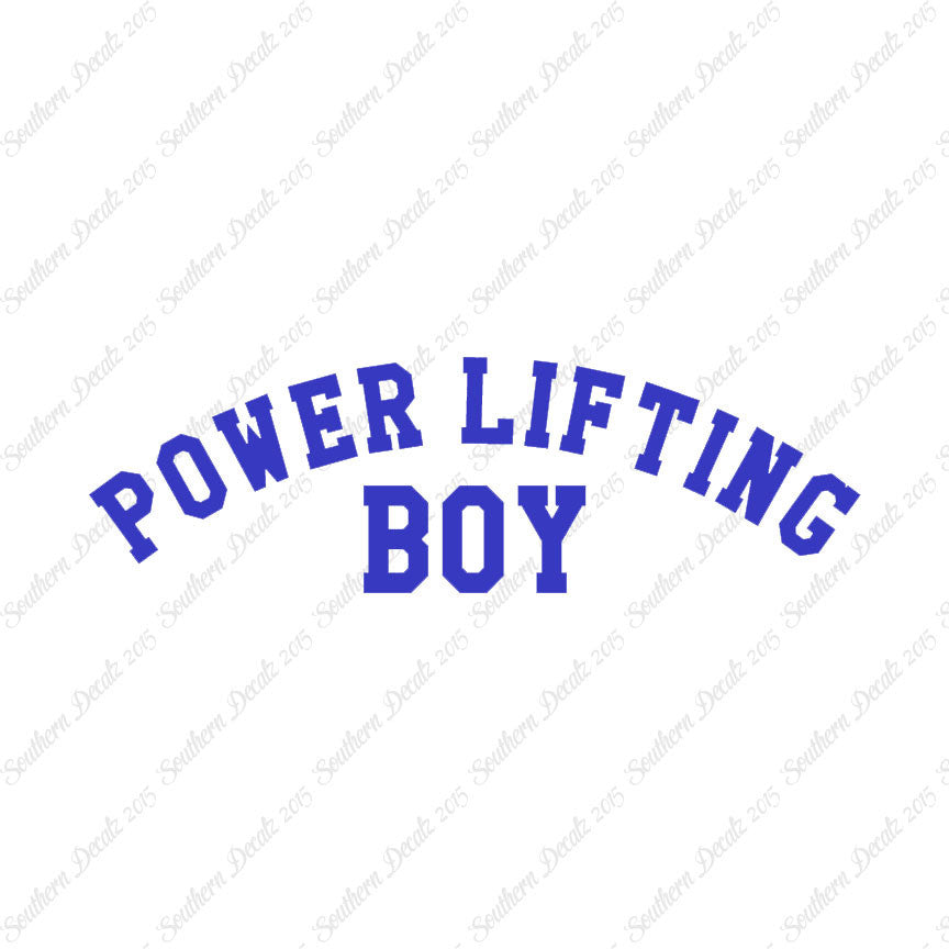 Powerlifting Boy