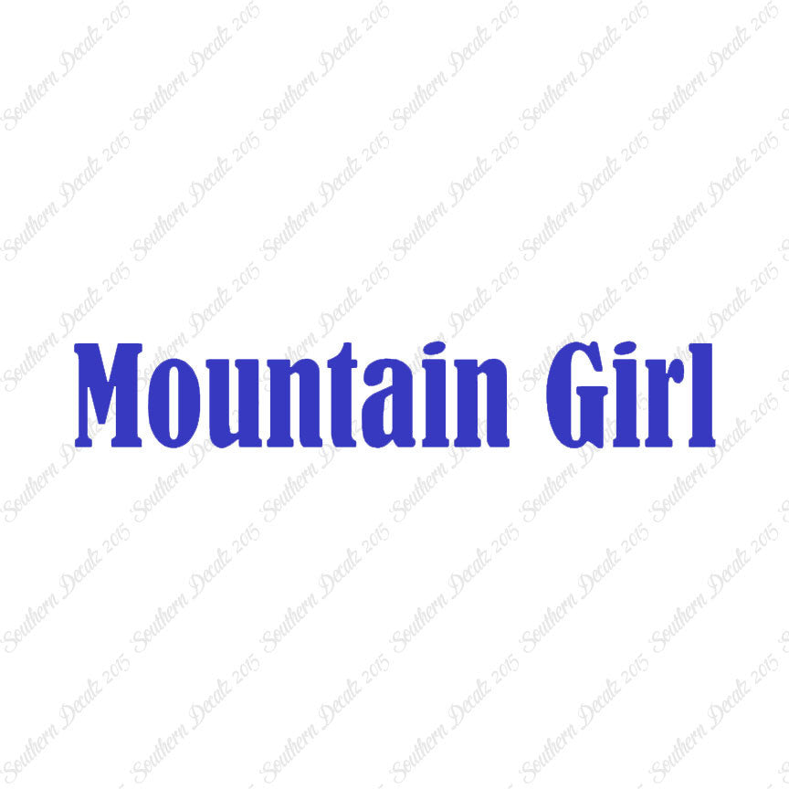 Mountain Girl