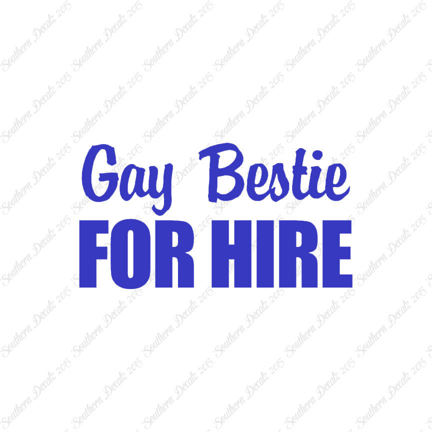 Gay Bestie For Hire