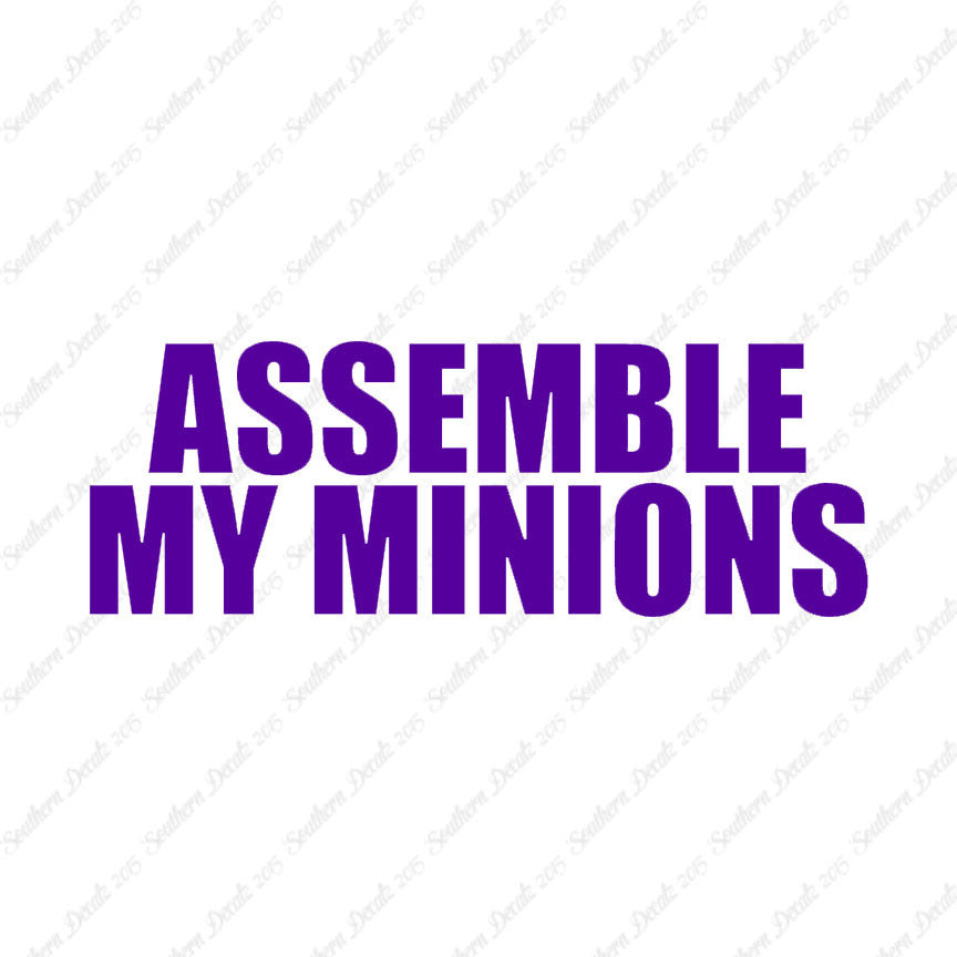 Assemble My Minions